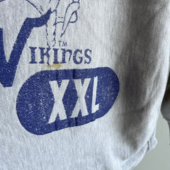 1980s Nicely Thrashed Minnesota Vikings Sweatshirt