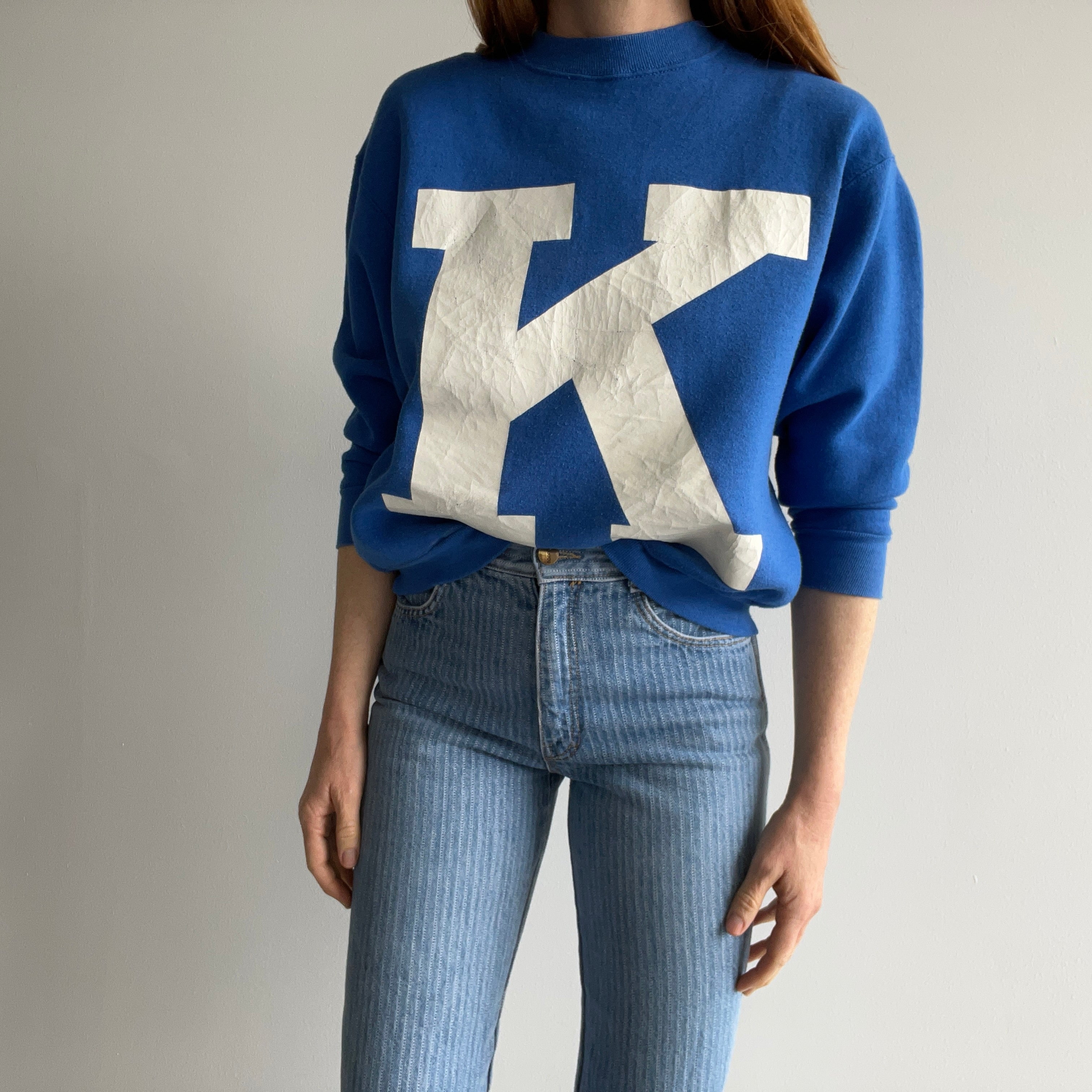 1980s Kentucky Cropped Fit Sweatshirt