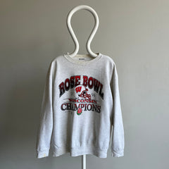 1994 Rose Bowl Champions - Wisconsin!! Thin and Stained Sweatshirt