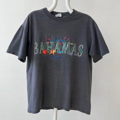 1990s Faded Black Bahamas Nassau T Shirt