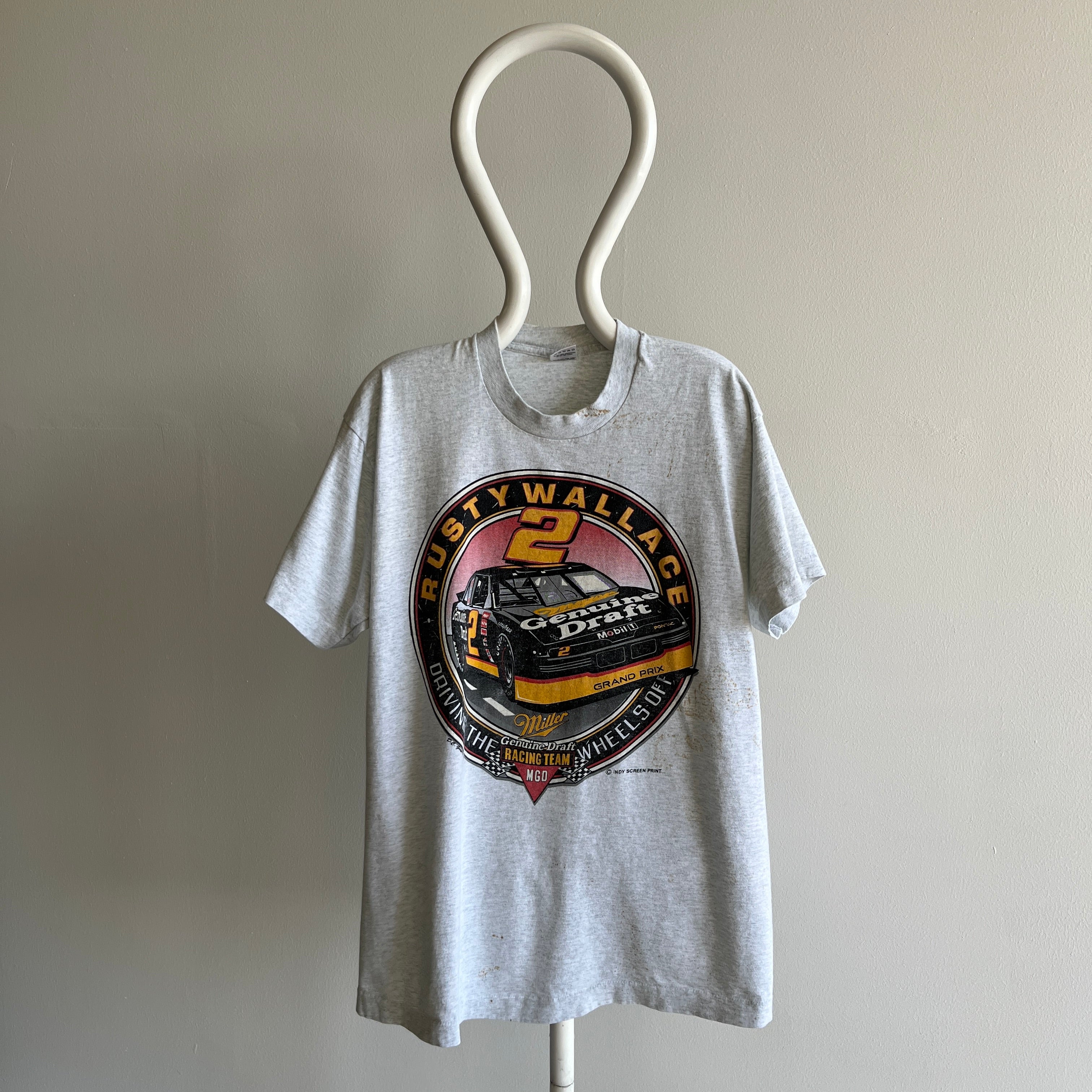 1993 Rusty Wallace Front and Back T-Shirt