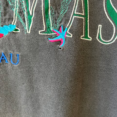 1990s Faded Black Bahamas Nassau T Shirt