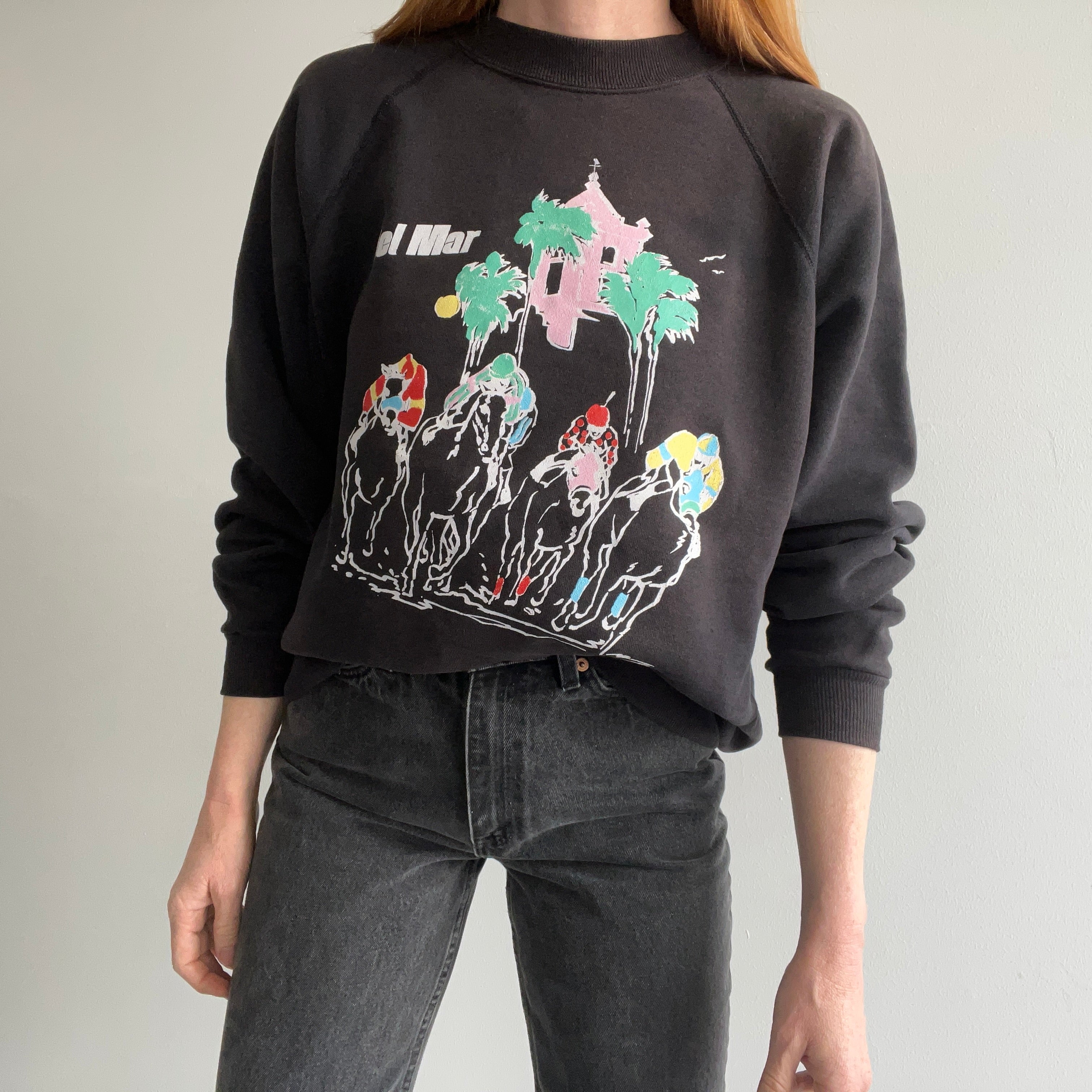 1992 Del Mar Racetrack Sweatshirt - WOAH