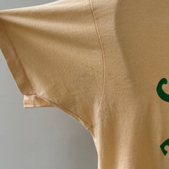 1970s Light Sand/Yellow Crafton Elementary T Shirt