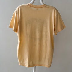 1970s Light Sand/Yellow Crafton Elementary T Shirt