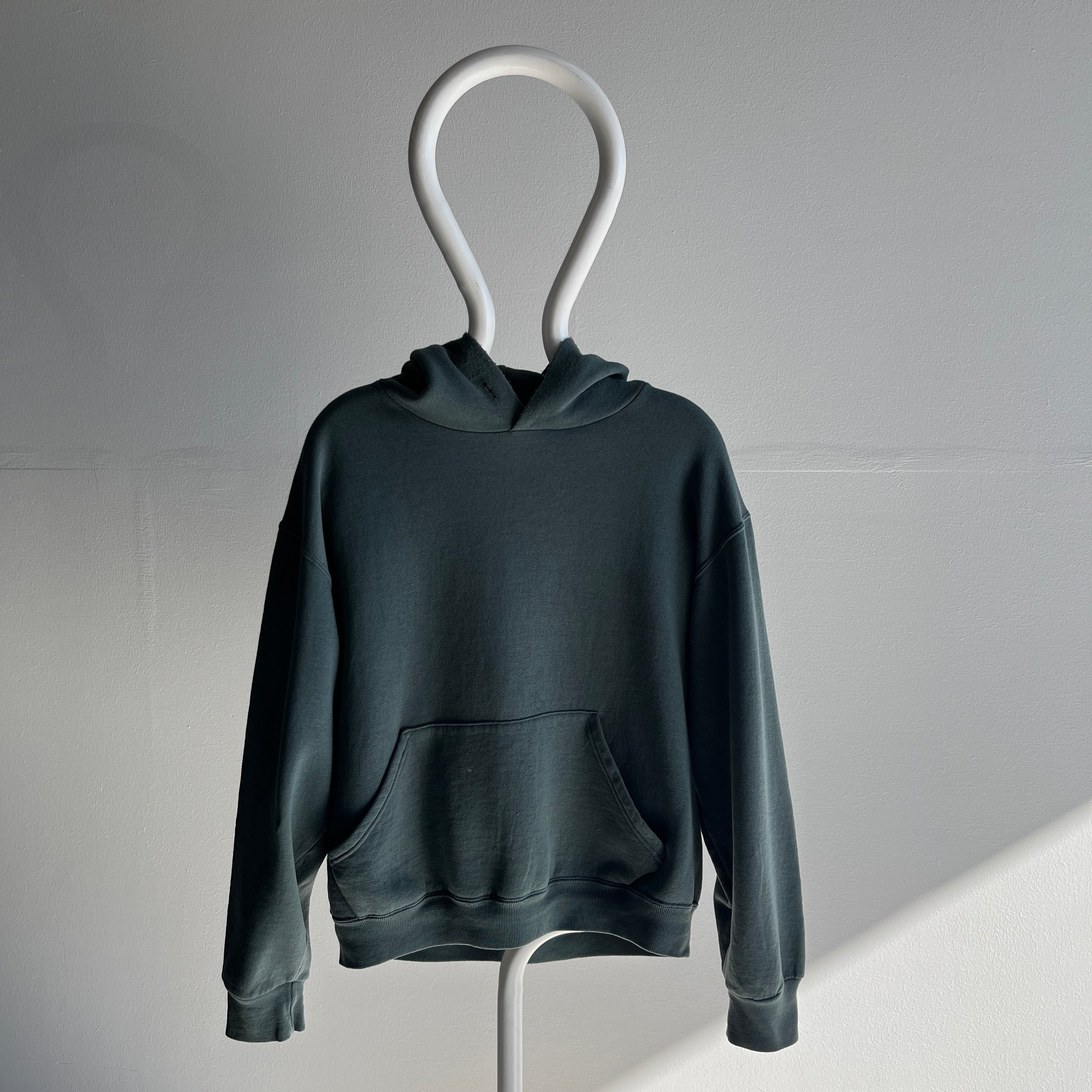 1990s Dusty Jade Pull Over Hoodie by Russell