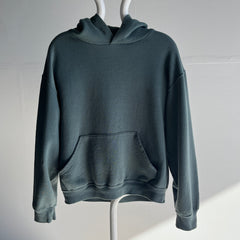 1990s Dusty Jade Pull Over Hoodie by Russell