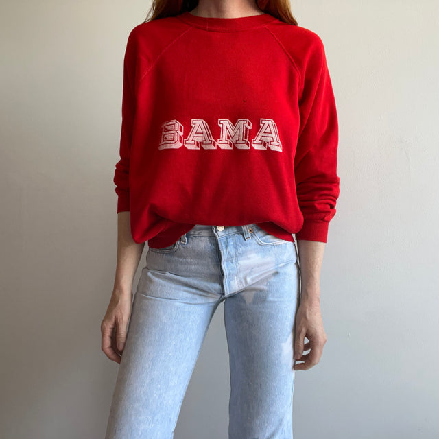 1970s Thin and Slouchy Alabama Sweatshirt