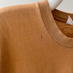 T-shirt teinté de peinture noire vierge des années 00