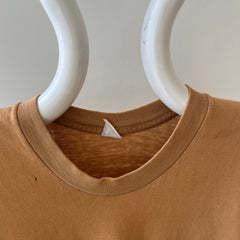 T-shirt teinté de peinture noire vierge des années 00