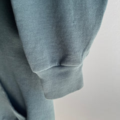 1990s Dusty Jade Pull Over Hoodie by Russell