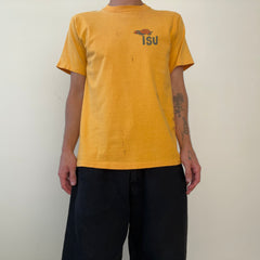 1970s Yellow Turtle Iowa State University T Shirt