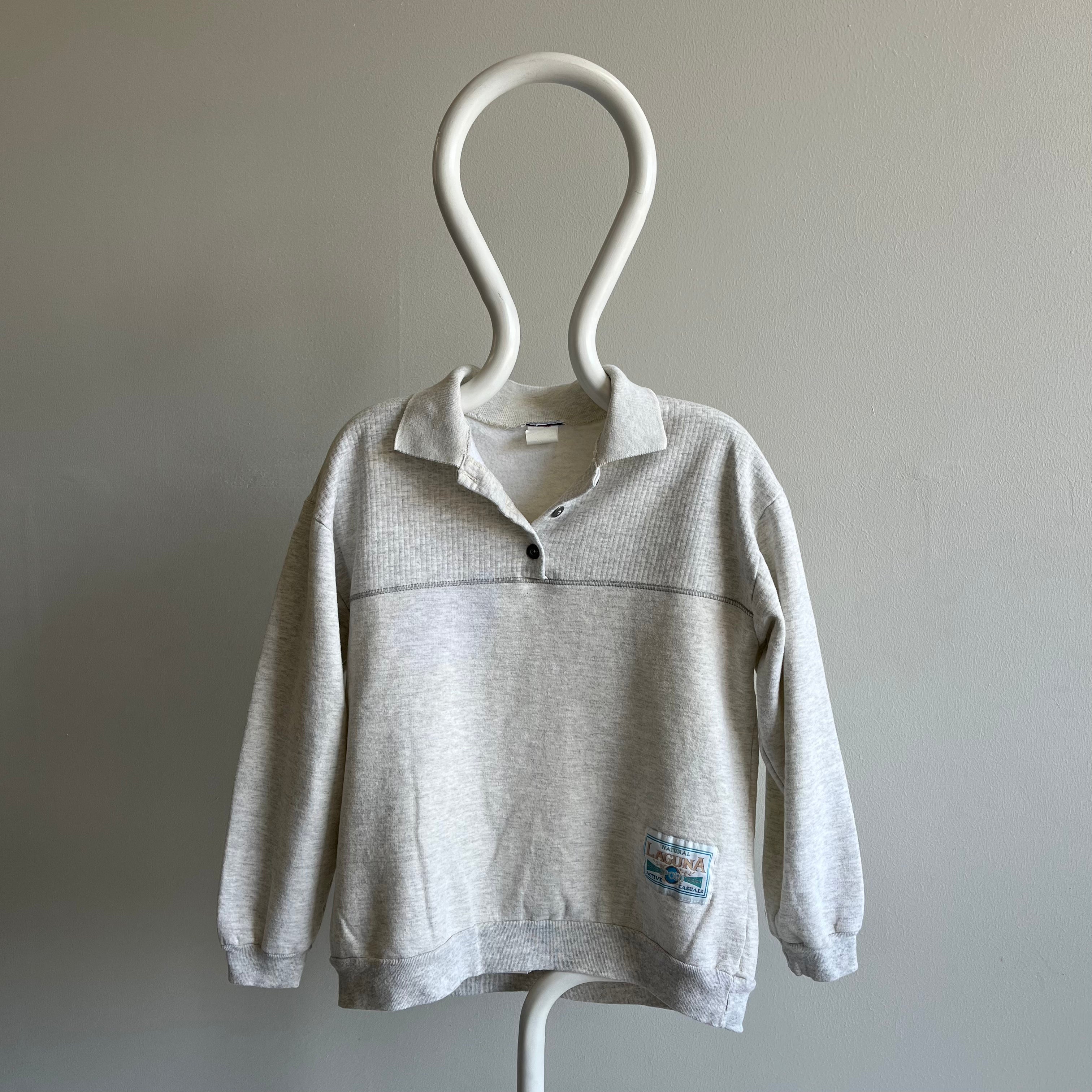 1980s Polo Sweatshirt - THIS