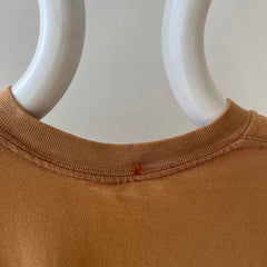 T-shirt teinté de peinture noire vierge des années 00