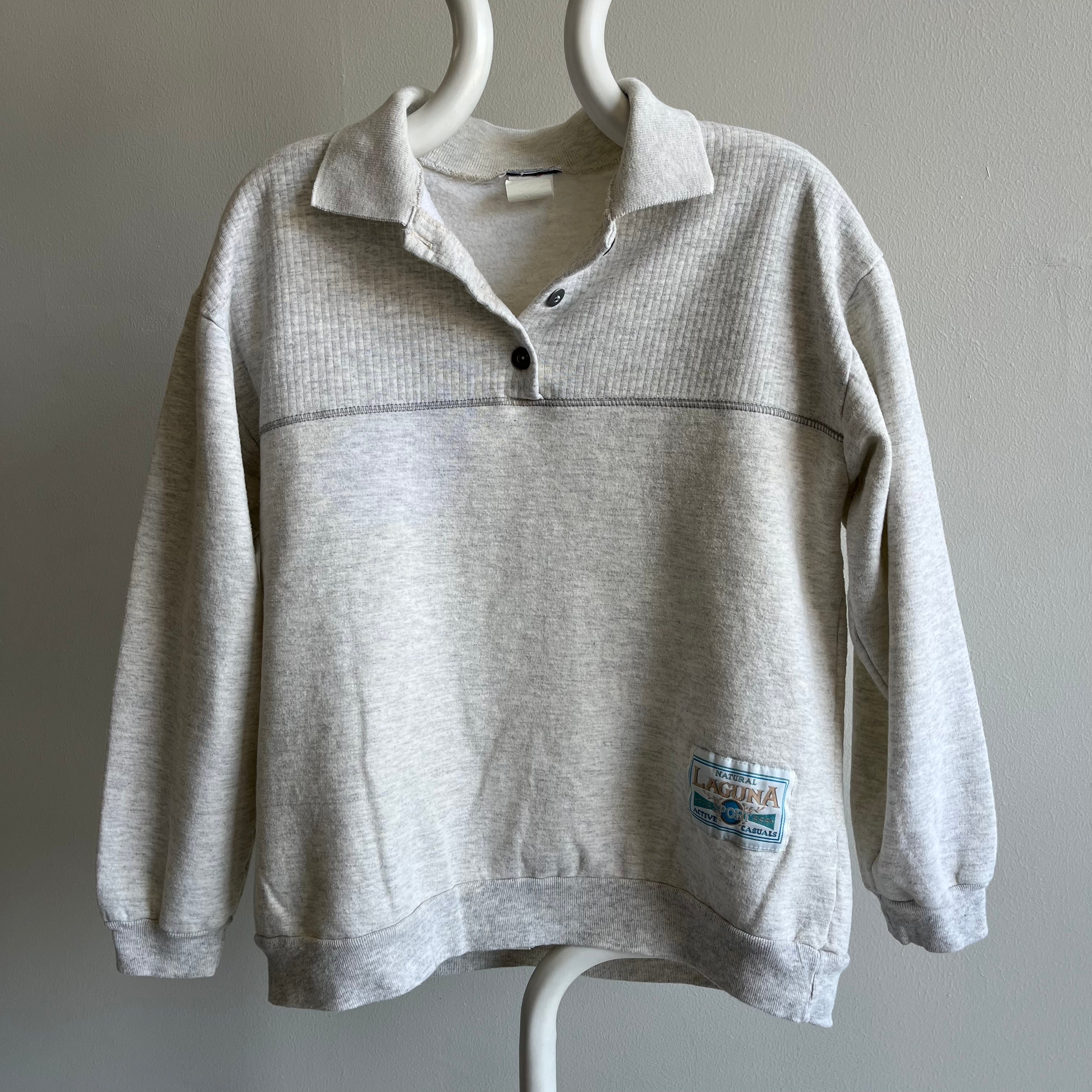 1980s Polo Sweatshirt - THIS