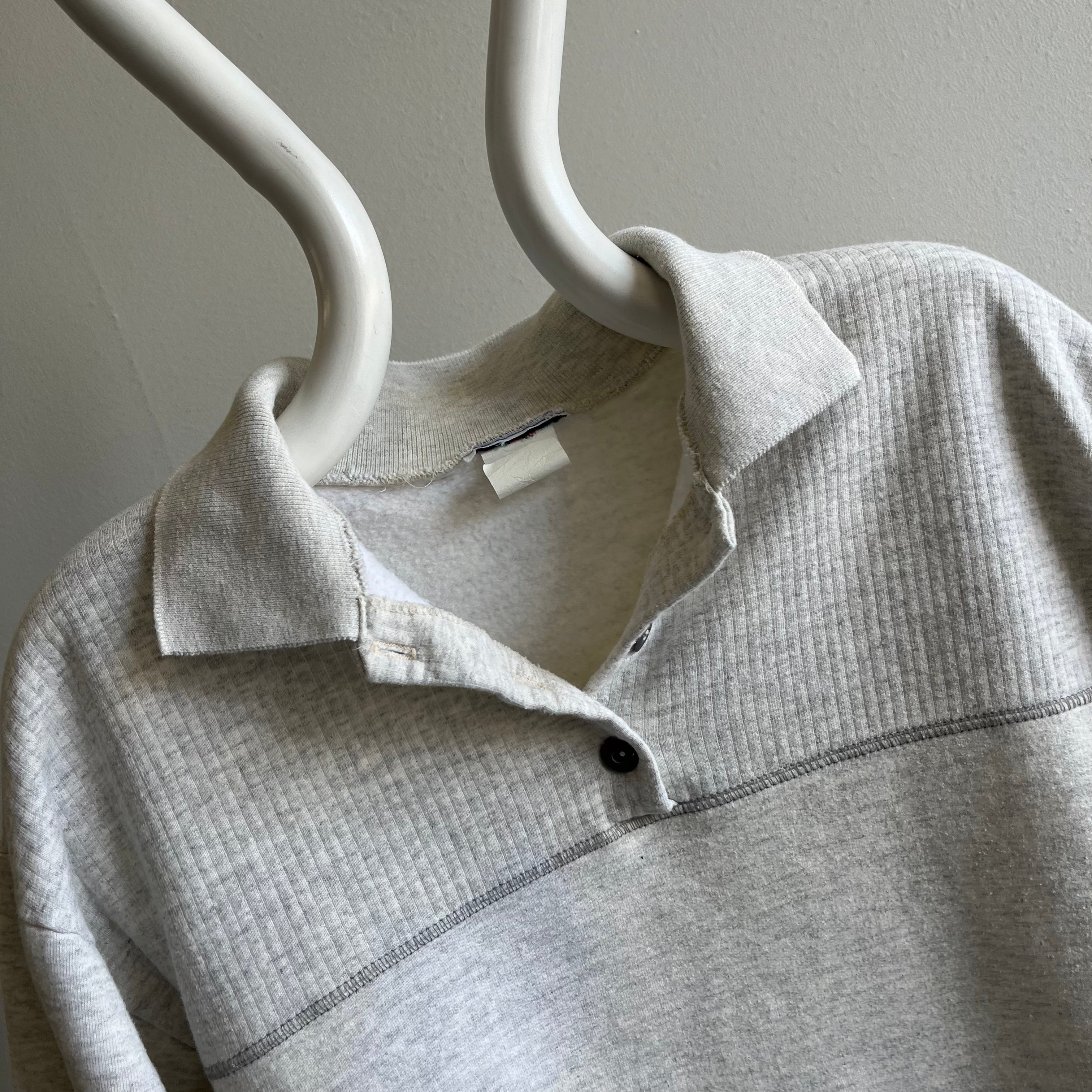 1980s Polo Sweatshirt - THIS