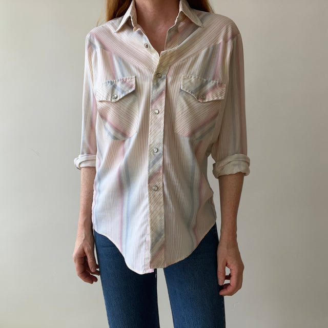 1960s/70s Pearl Snap Western Button Up - !!!! THIS IS A BEAUTY