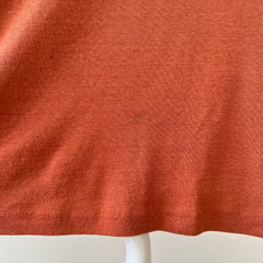 T-shirt teinté de peinture noire vierge des années 00