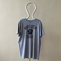 1980s/90s Northeastern Huskies T Shirt  - Thrashed! Champion