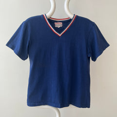 T-shirt teinté de peinture noire vierge des années 00