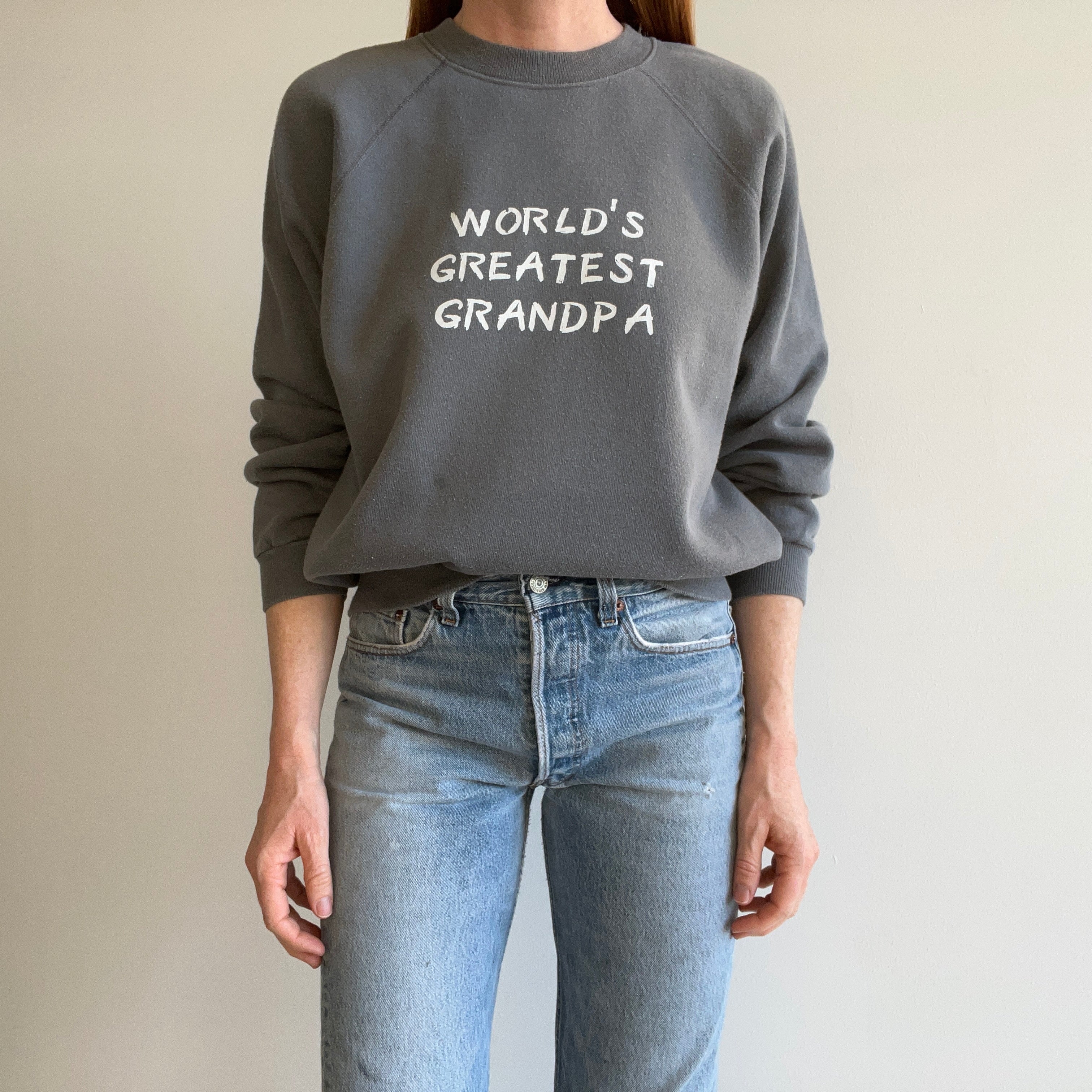 1980s World's Greatest Grandpa Sweatshirt