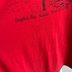 1990 Alaska Sport Loggers Assn. Dogfish Bay T-Shirt !!!