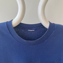 T-shirt teinté de peinture noire vierge des années 00