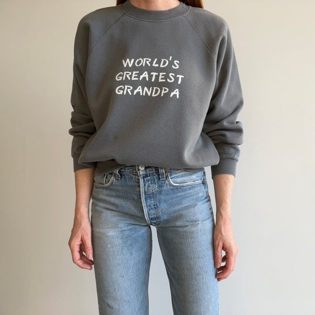 1980s World's Greatest Grandpa Sweatshirt