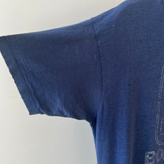 1980s Thrashed Navy Boatmen's T Shirt