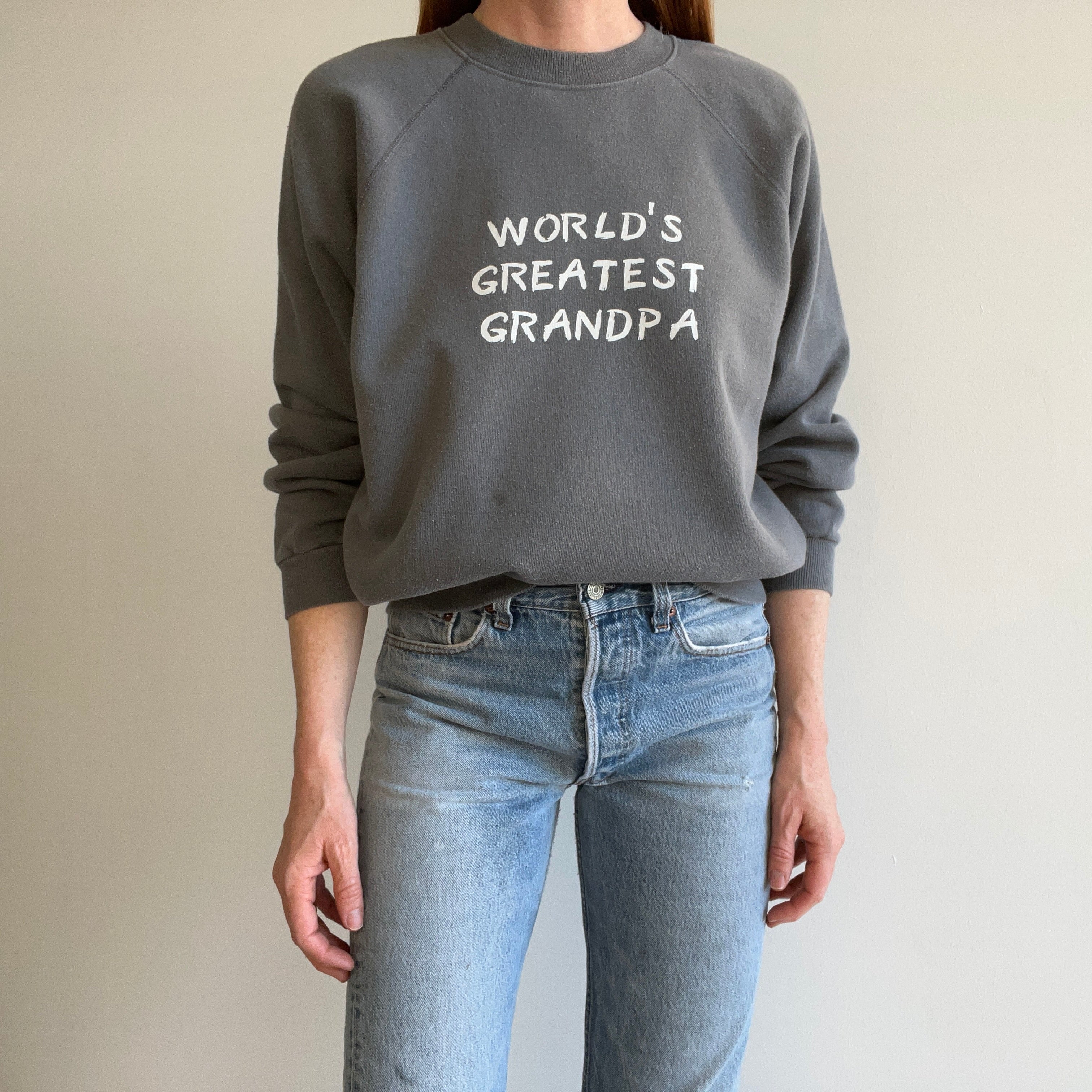 World's greatest grandpa outlet sweatshirt