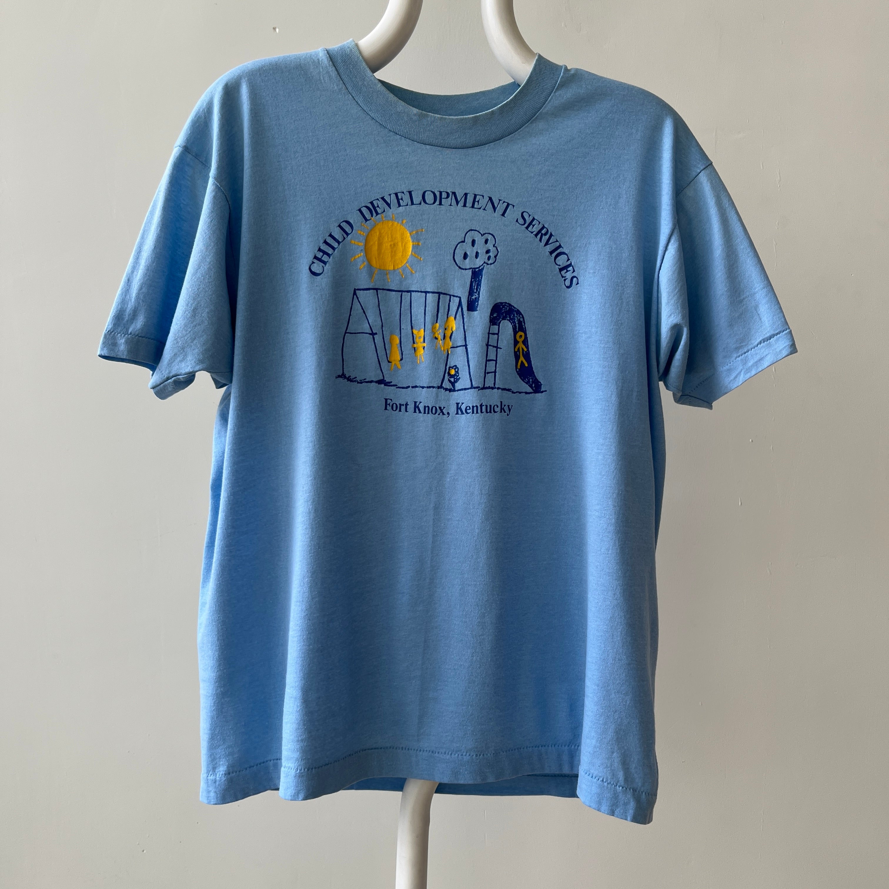 1980s Child Development Services T Shirt