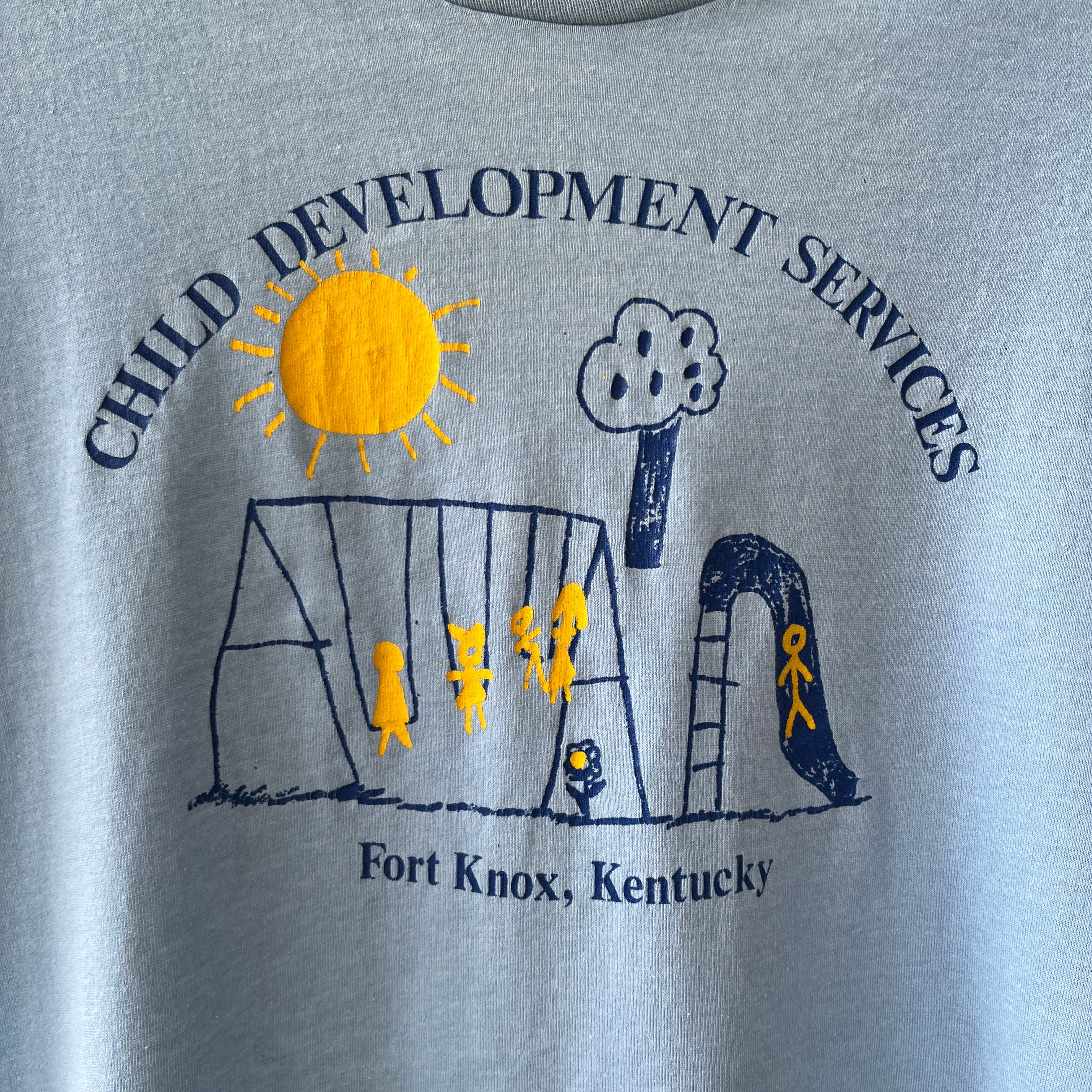 1980s Child Development Services T Shirt