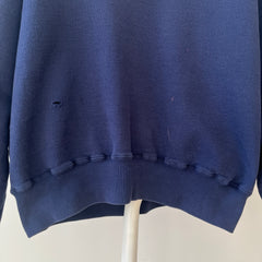 00s Heavy Weight Blank Black Sweatshirt par FOTL - Structuré