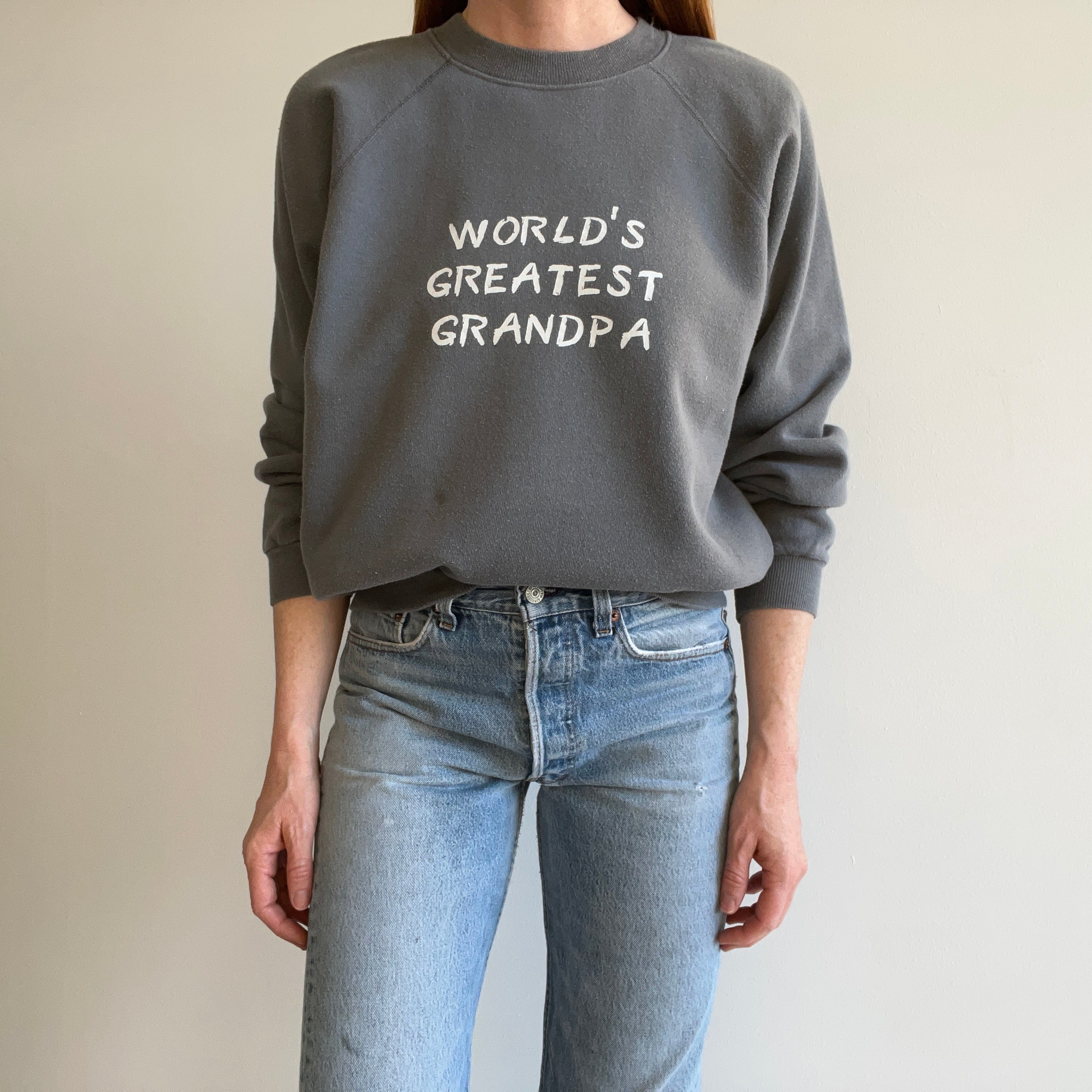 1980s World's Greatest Grandpa Sweatshirt