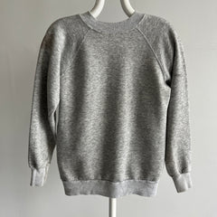 1980s Cut Neck Blank Gray by Steinwurtzel Sweatshirt