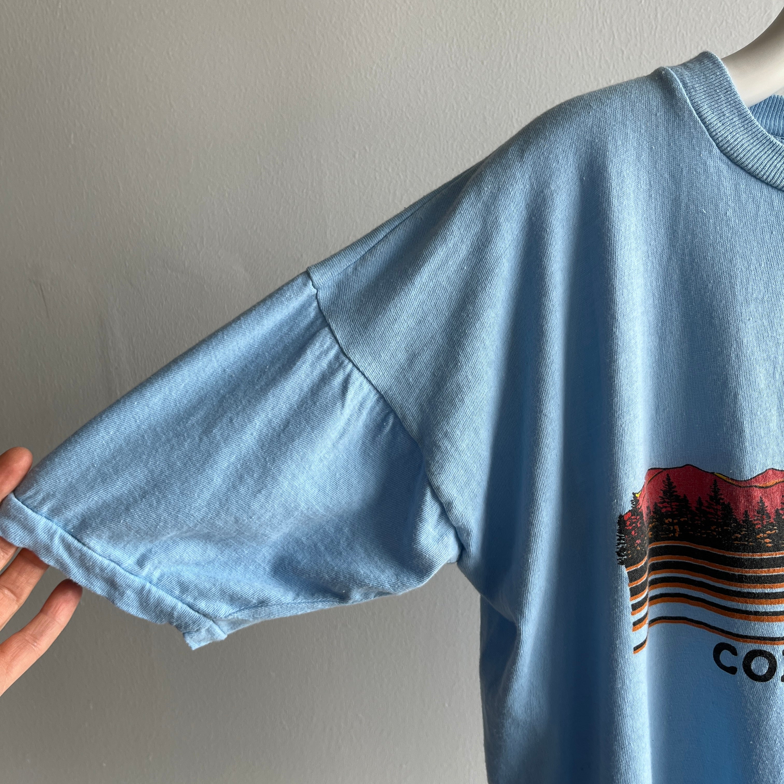 1980s Cotton Knit Colorado Tourist T-Shirt