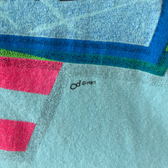 1987 Jay Peak Vermont Skier Long Sleeve Shirt - a good one!