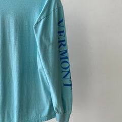 1987 Jay Peak Vermont Skier Long Sleeve Shirt - a good one!