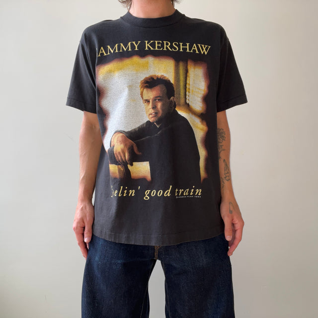 1994 Sammy Kershaw Feelin Good Train T Shirt