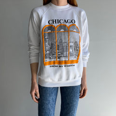 1980s Chicago From My Window Sweatshirt