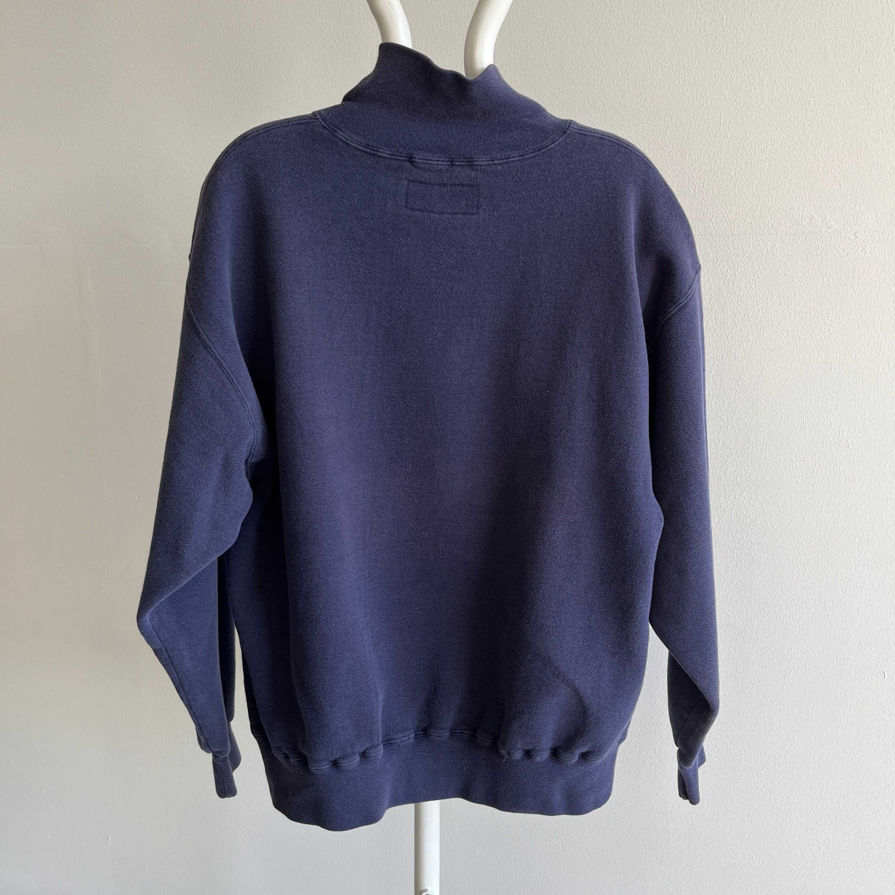 1990s Russell Brand Turtleneck Sweatshirt - !!!