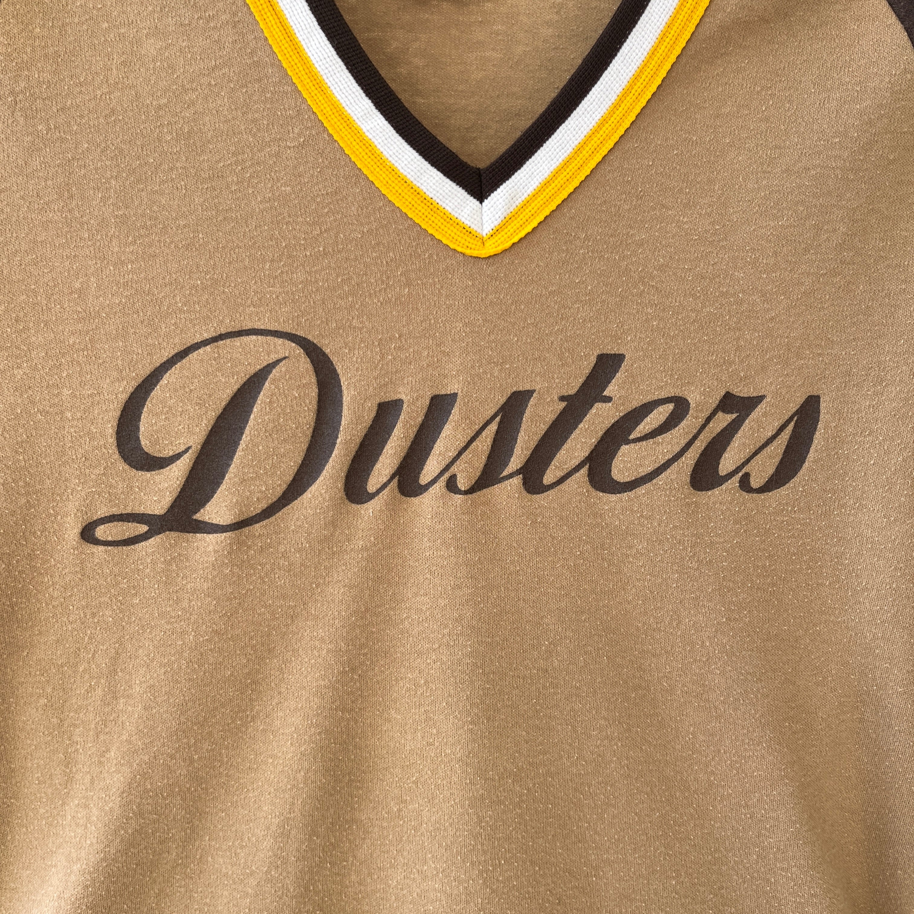 1970s Brown Dusters #3 Athletic T Shirt