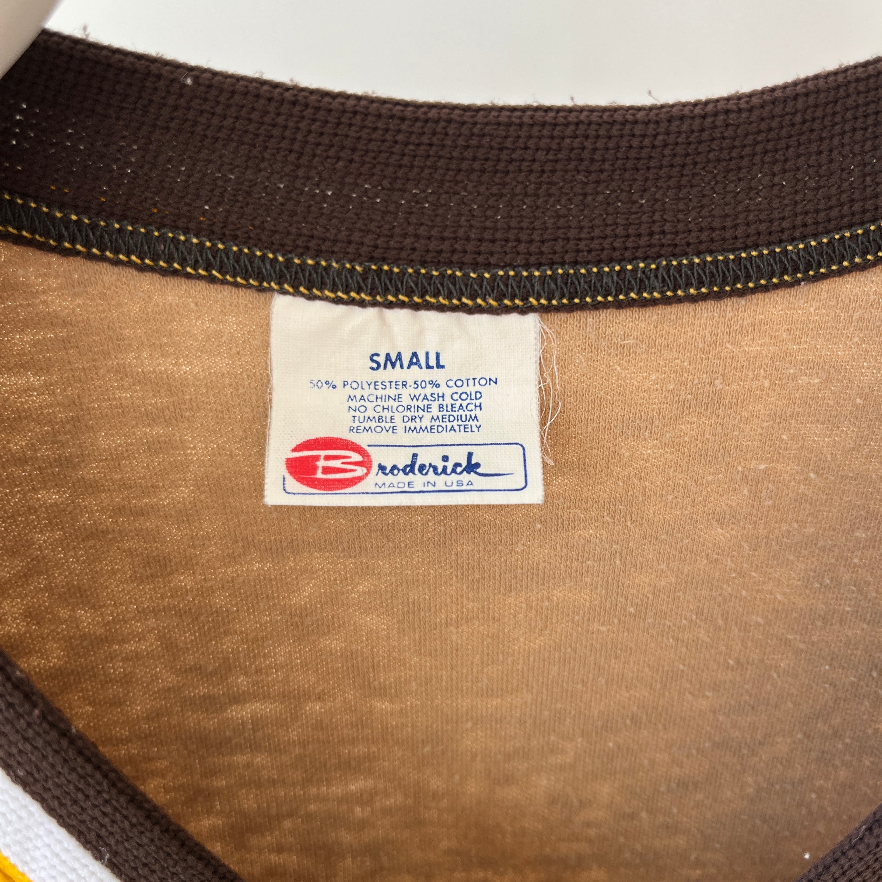 1970s Brown Dusters #3 Athletic T Shirt