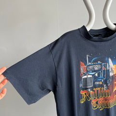 1990 Rollin' Thunder, Punta Gorda Florida T-Shirt - THE BACKSIDE