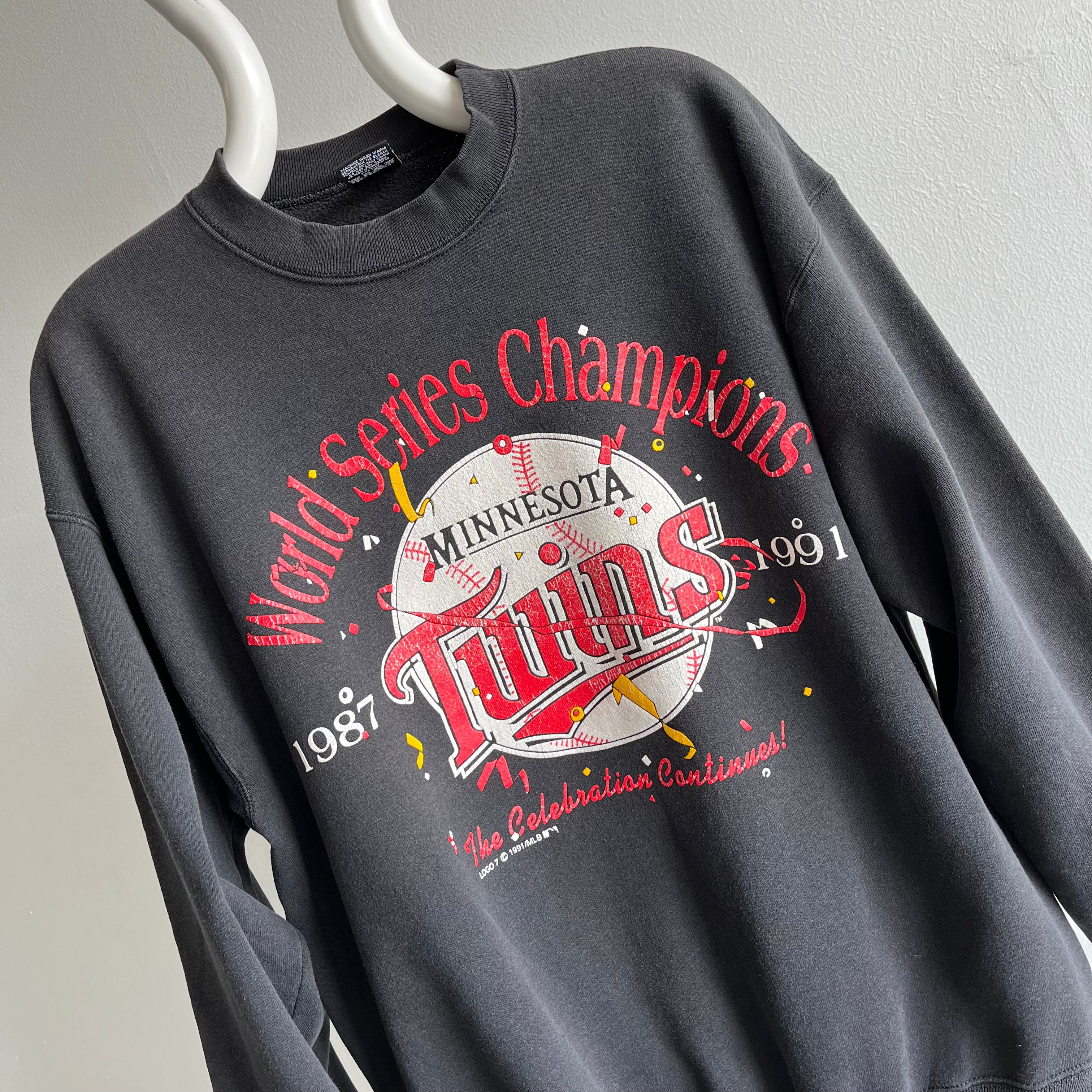 1991 Minnesota Twins World Series Sweatshirt – Red Vintage Co