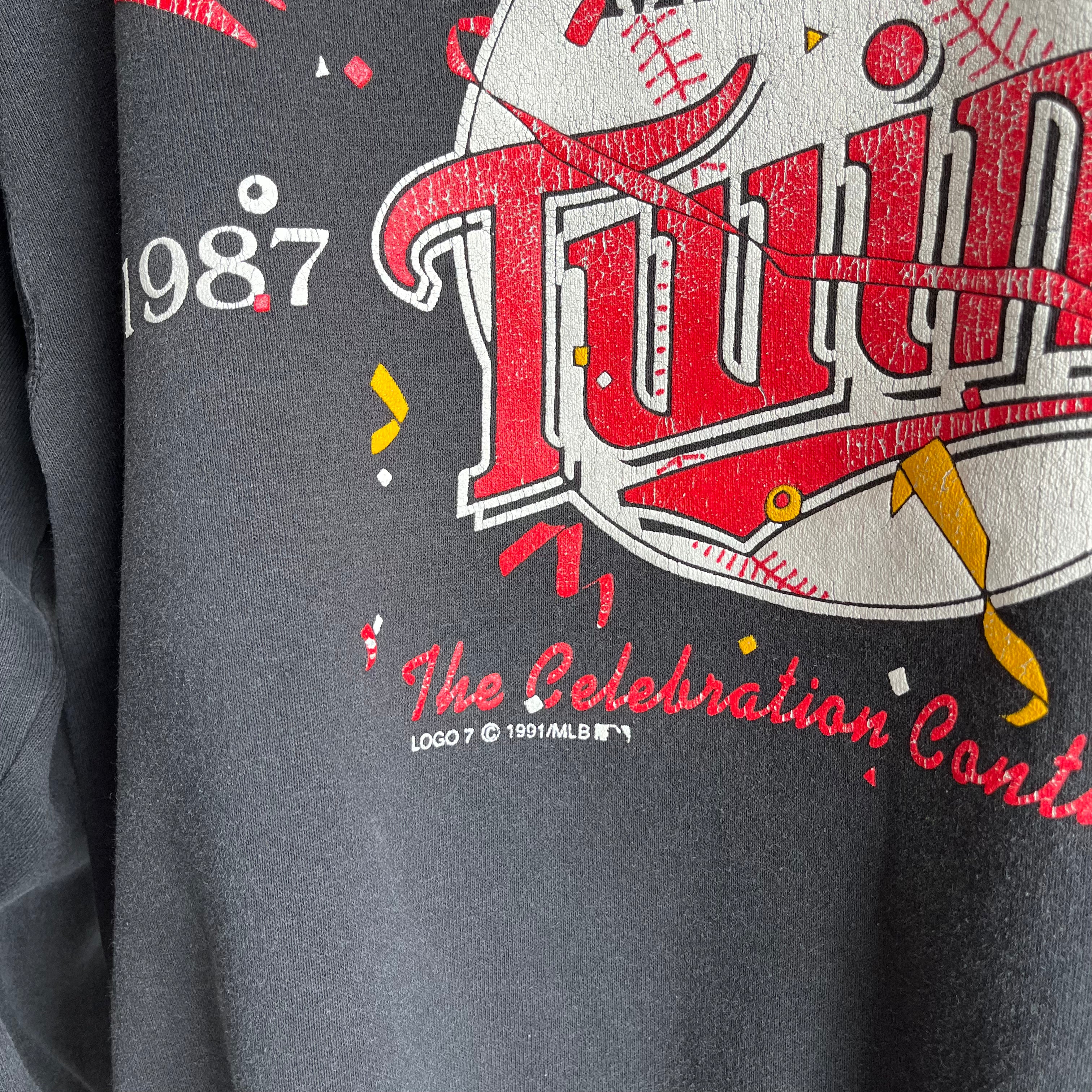 1991 Minnesota Twins World Series Sweatshirt