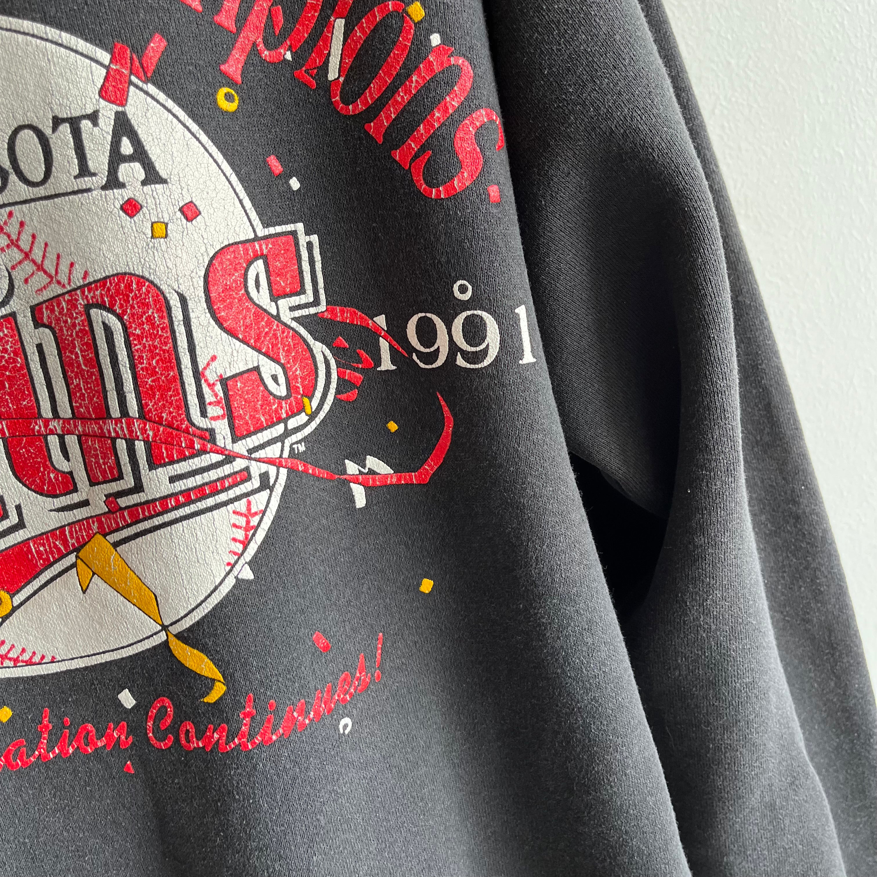 1991 Minnesota Twins World Series Sweatshirt