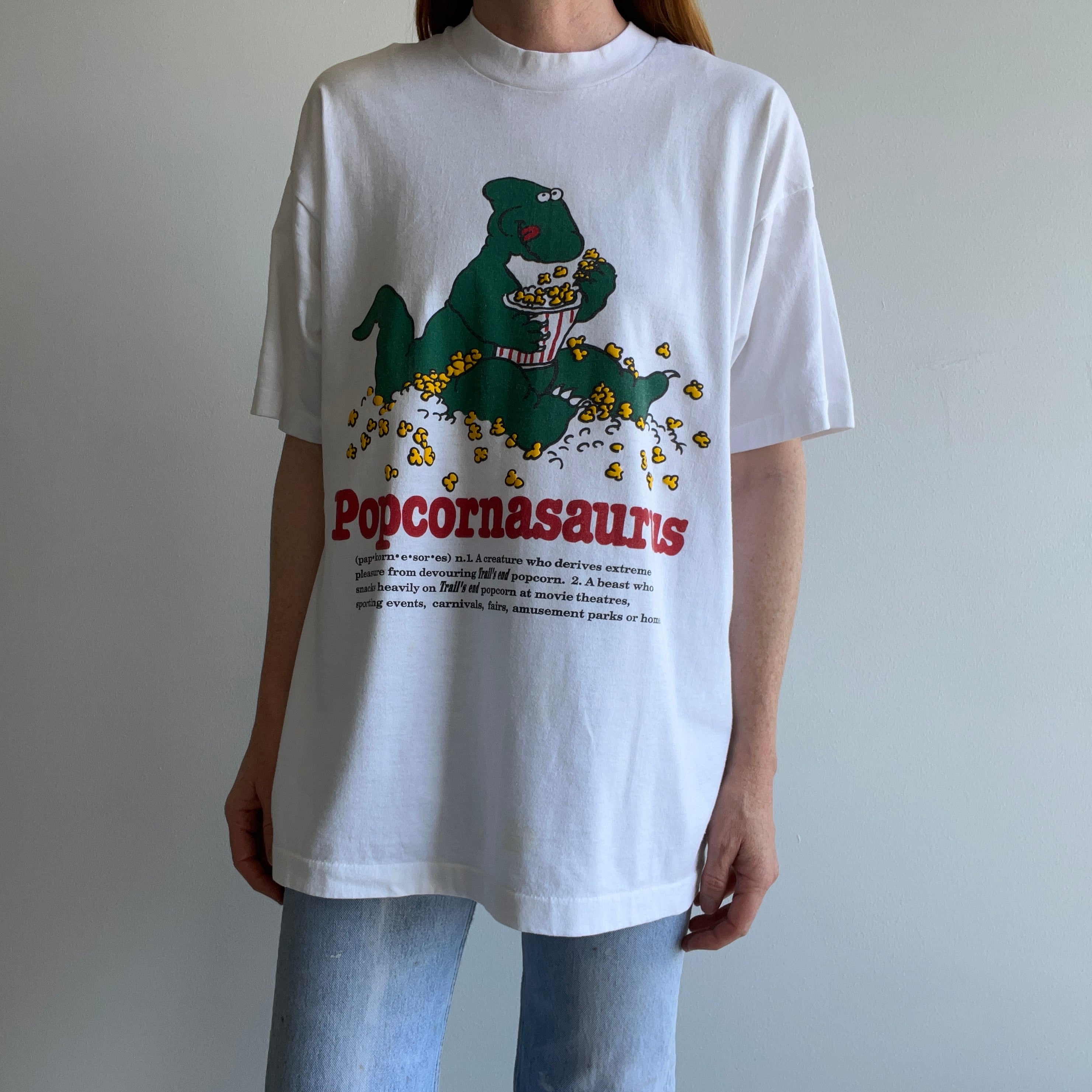 1990s Popcornasuarus T-Shirt