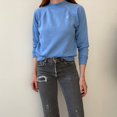 1970/80s Wrangler Pony Smaller Baby Blue Sweatshirt