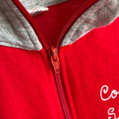 1970s Coach Steve Chainstitch Zip Up Warmup Brand Sweatshirt